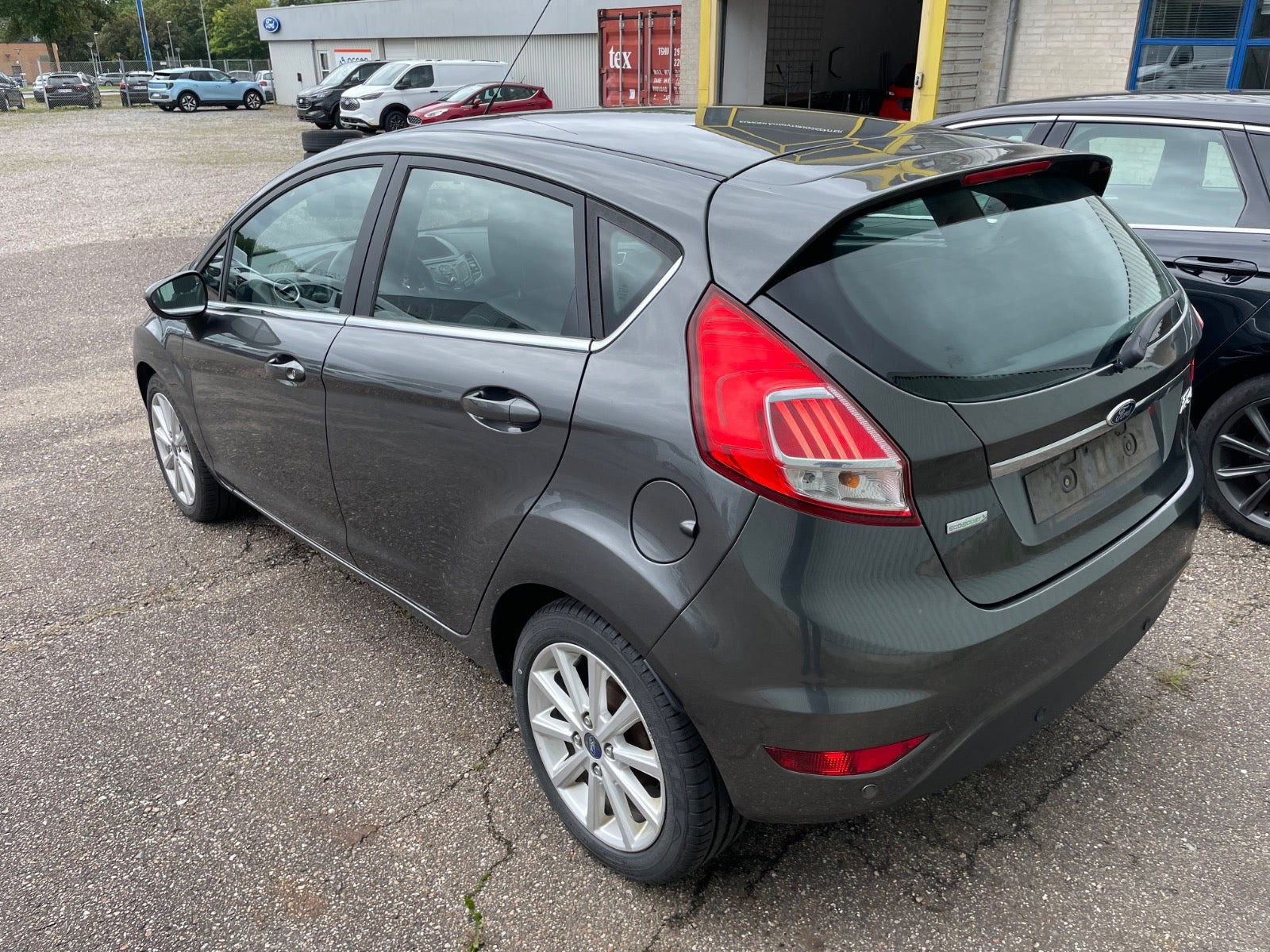 Sort Ford Fiesta fra 2015