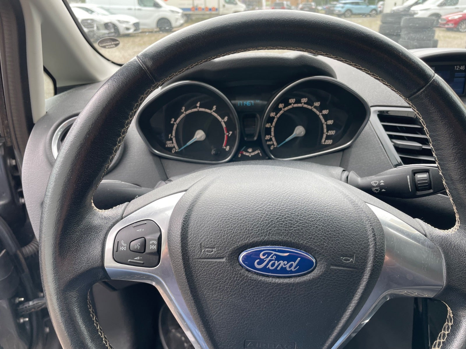 Sort Ford Fiesta fra 2015