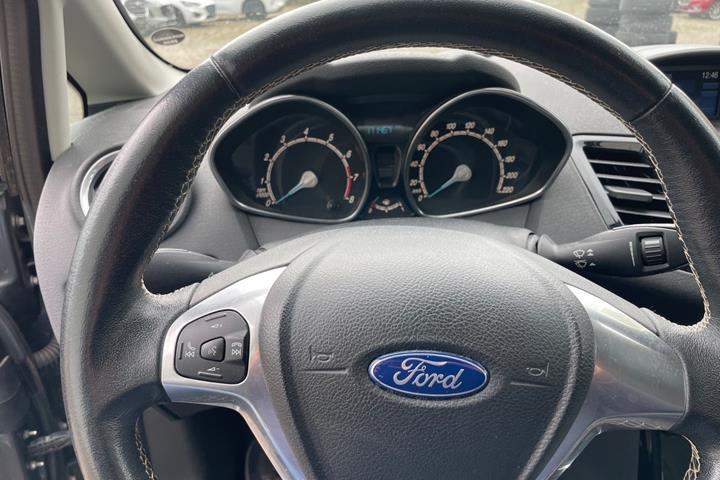 Sort Ford Fiesta fra 2015