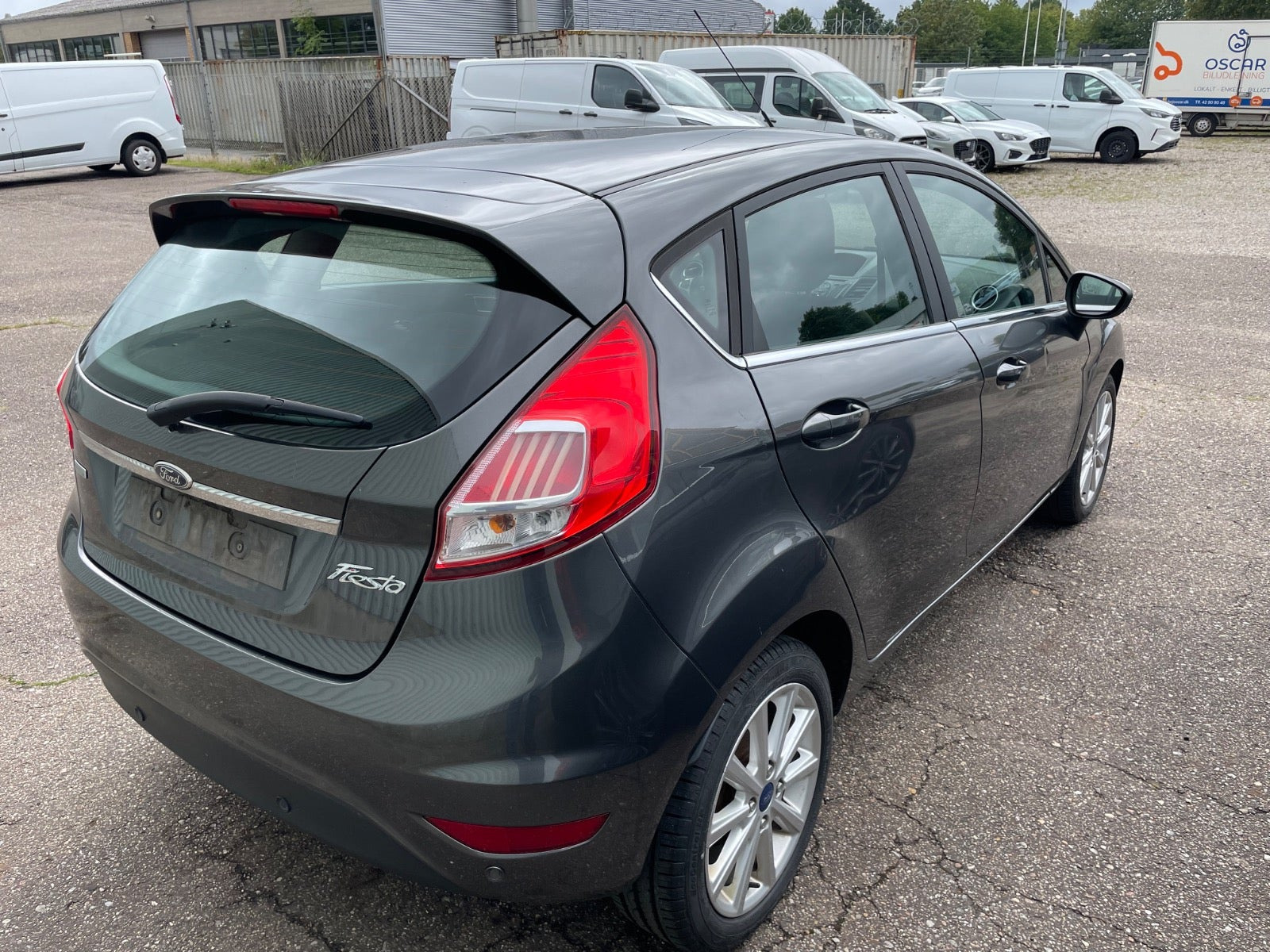 Sort Ford Fiesta fra 2015