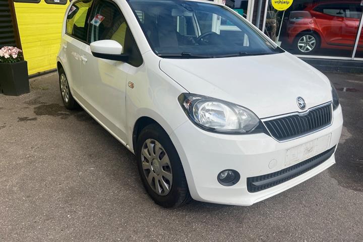 Hvid Skoda Citigo fra 2014