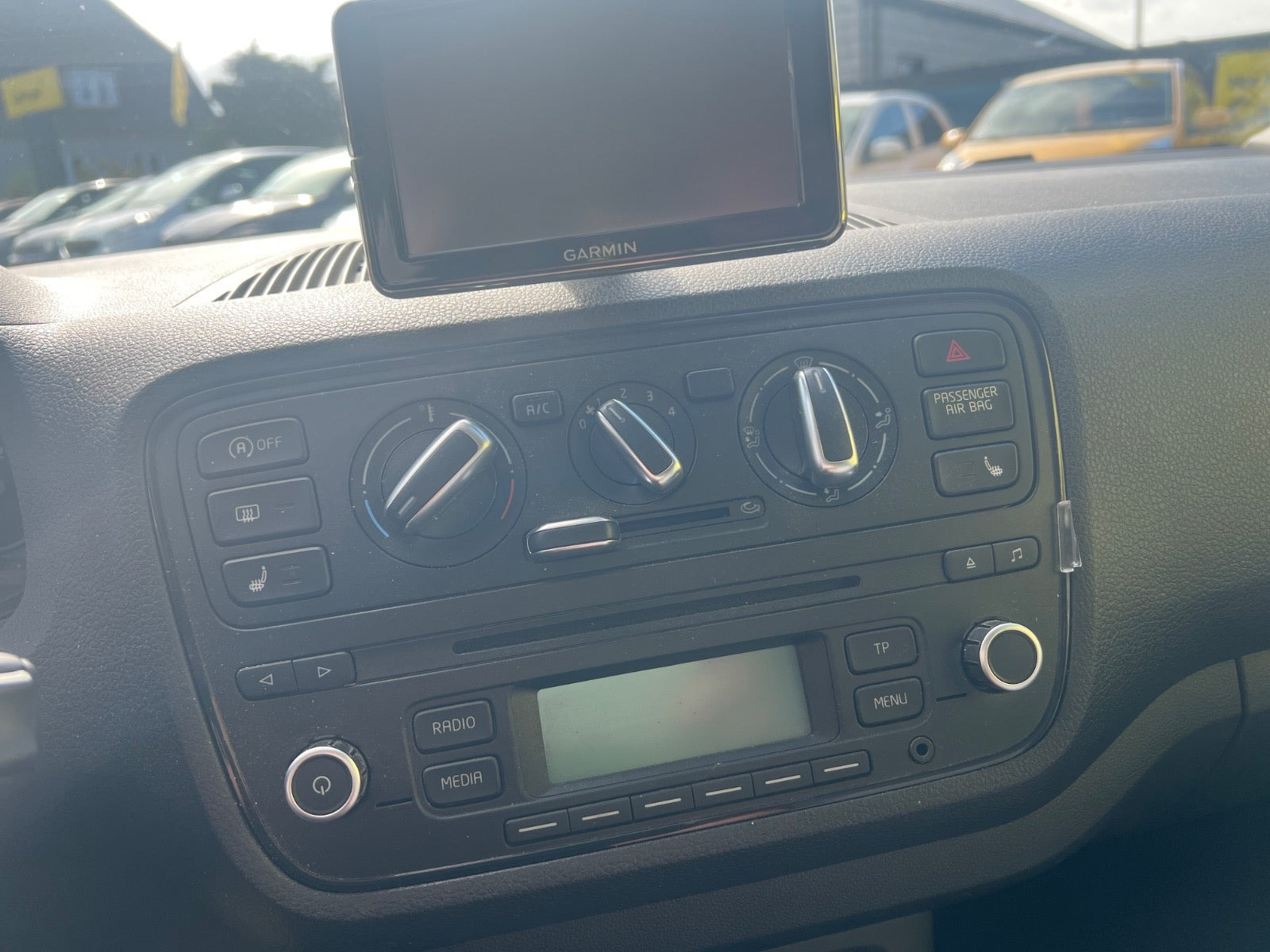 Hvid Skoda Citigo fra 2014