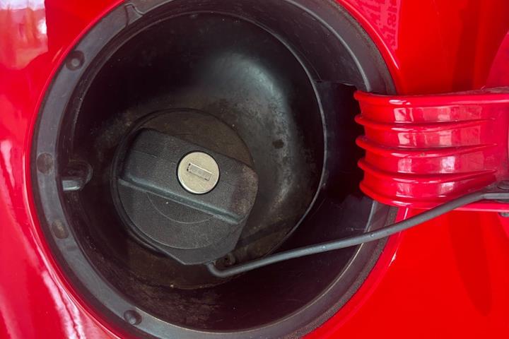 Rød Seat Mii fra 2013