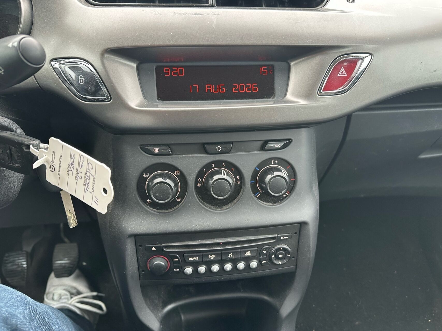 Sort Citroën C3 fra 2014