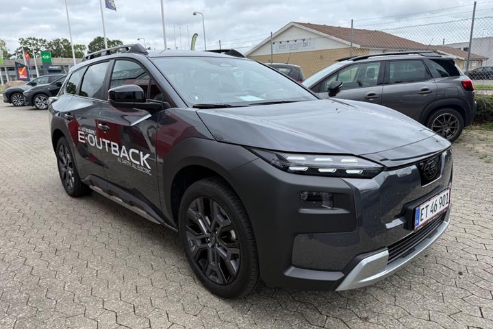 Grå Subaru e-Outback fra 2026