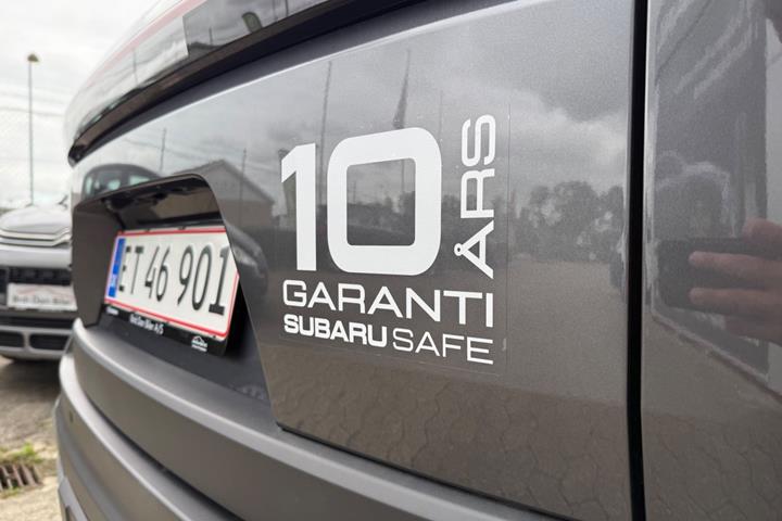 Grå Subaru e-Outback fra 2026