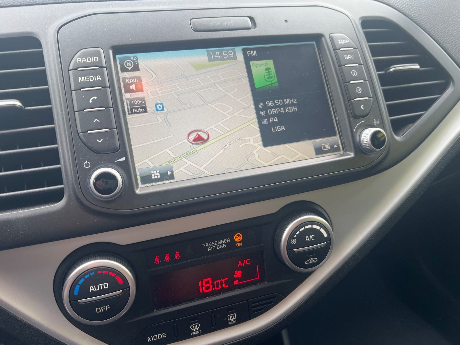 Sort Kia Picanto fra 2016