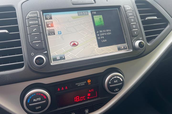 Sort Kia Picanto fra 2016