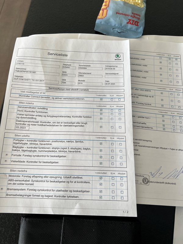 undefined Skoda Superb fra 2019