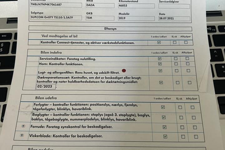 undefined Skoda Superb fra 2019