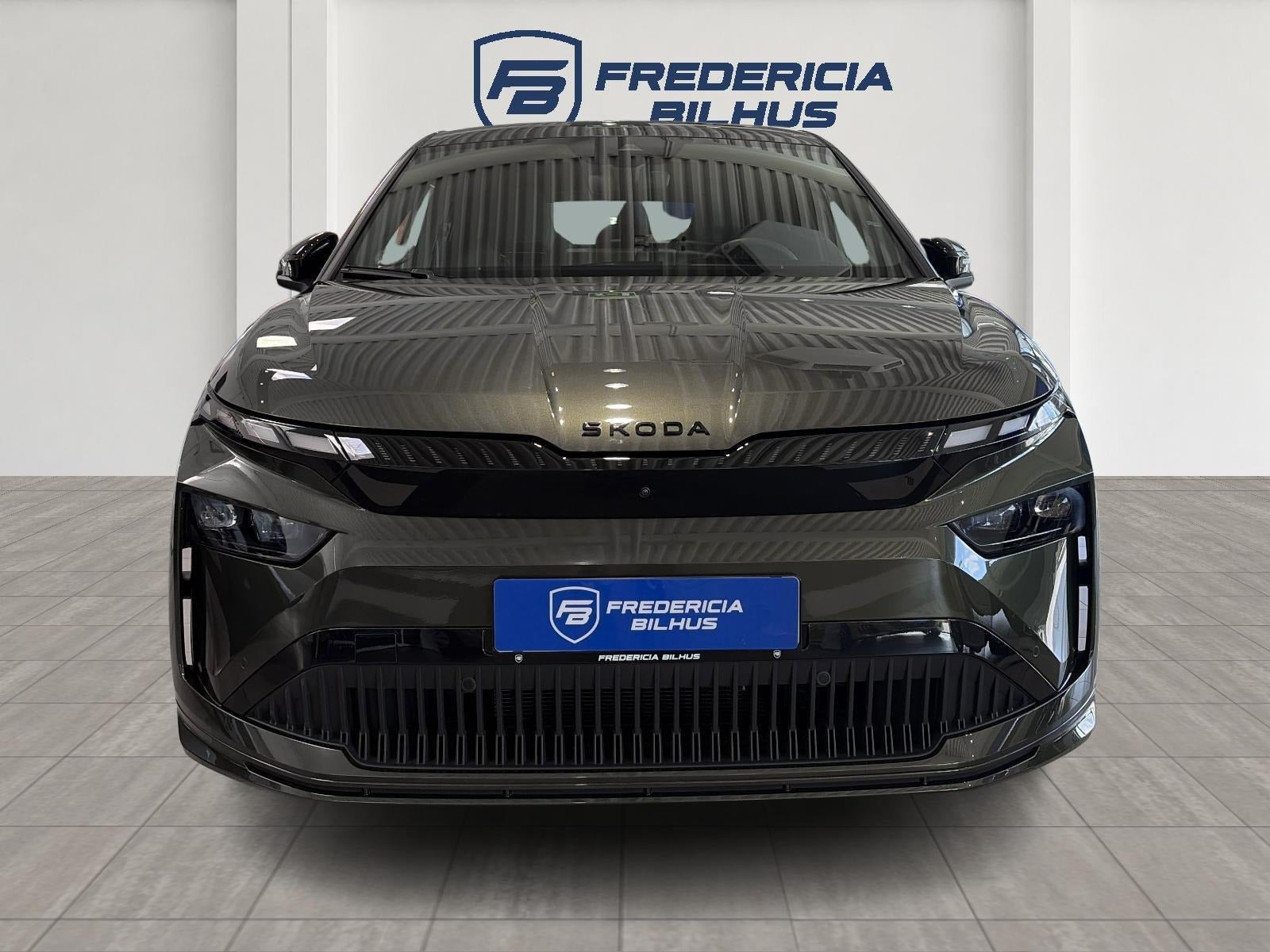 Grøn Skoda Enyaq fra 2025