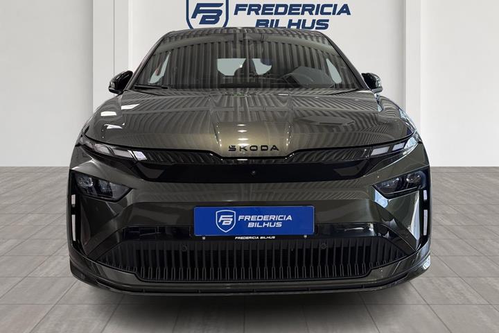 Grøn Skoda Enyaq fra 2025