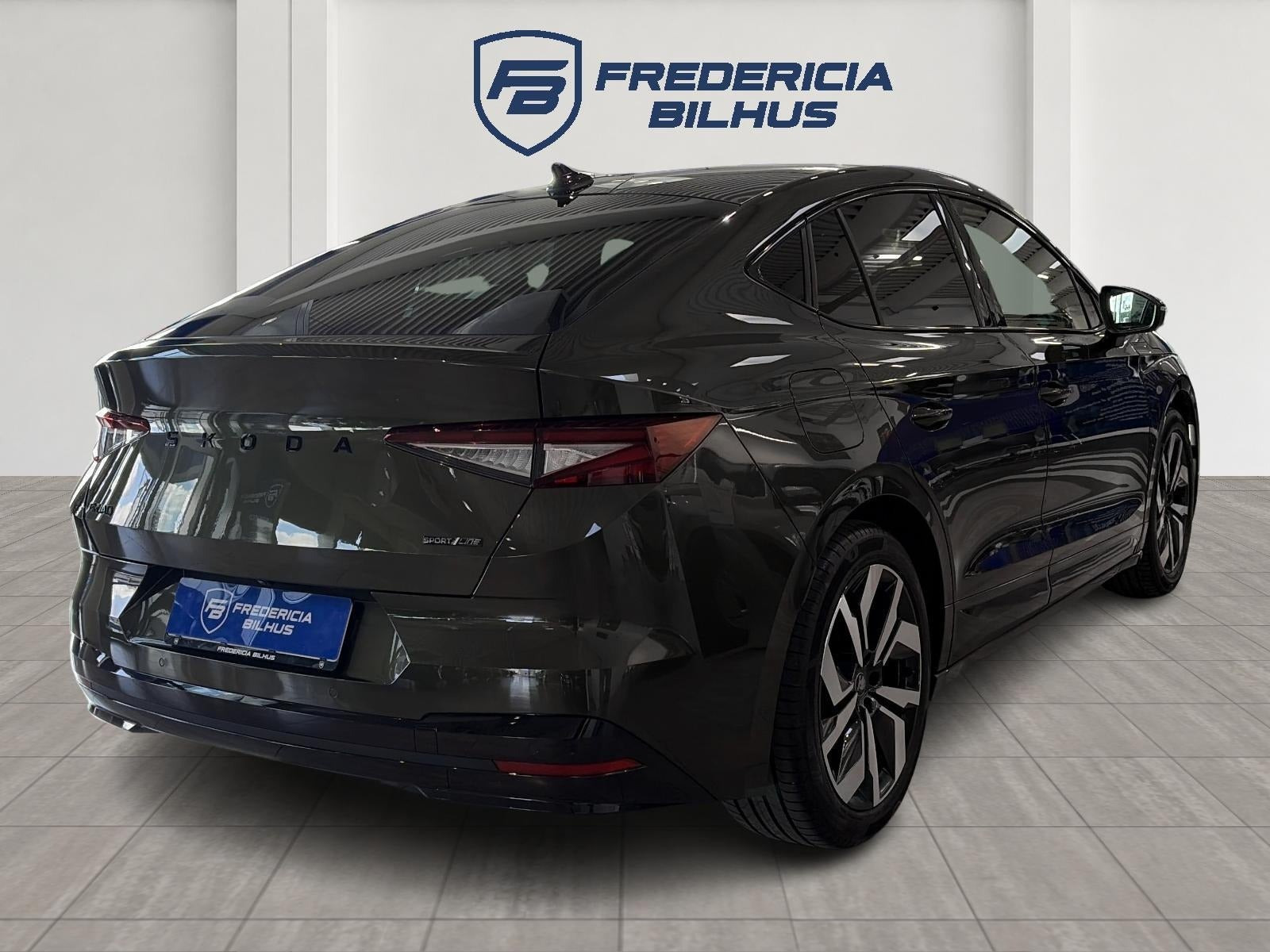 Grøn Skoda Enyaq fra 2025