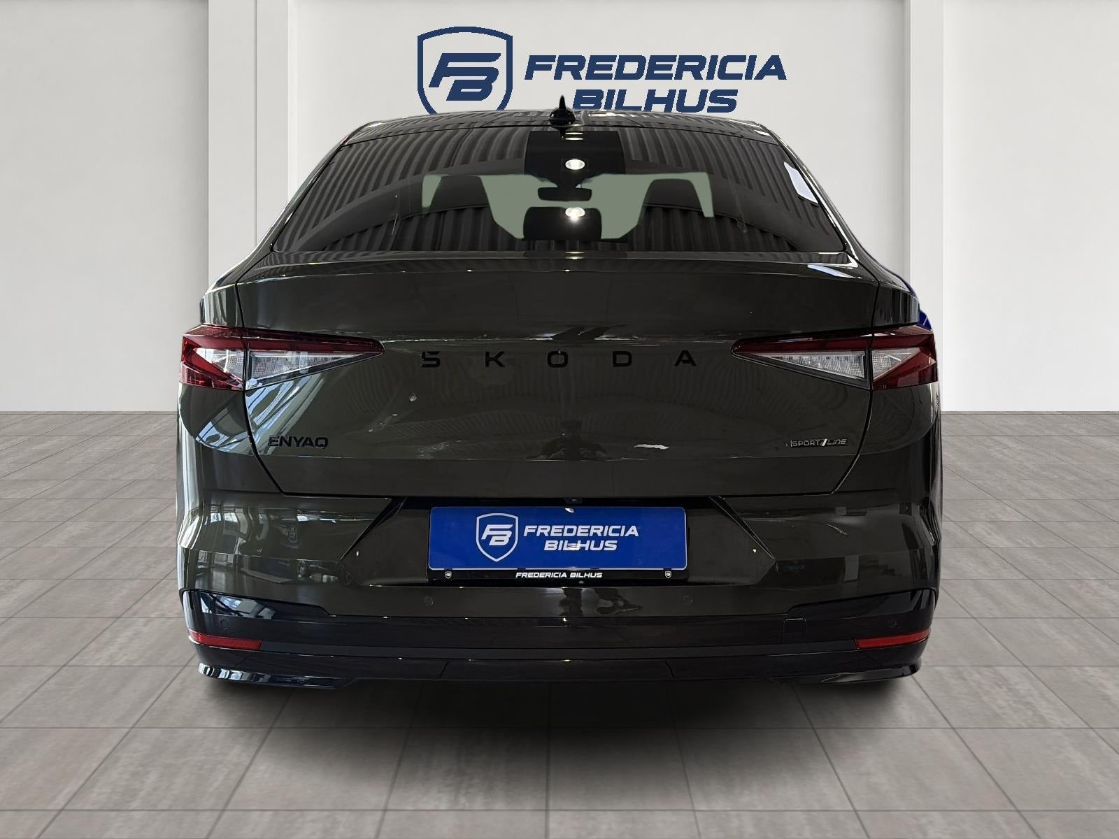 Grøn Skoda Enyaq fra 2025