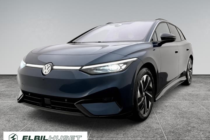 Blå VW ID.7 fra 2025
