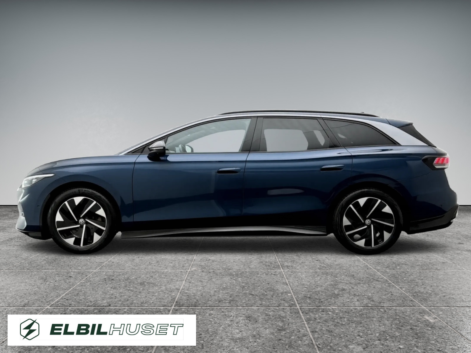 Blå VW ID.7 fra 2025