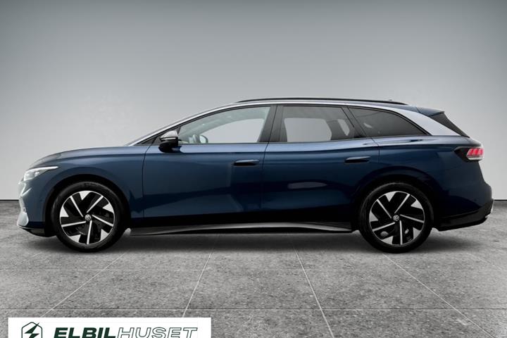 Blå VW ID.7 fra 2025