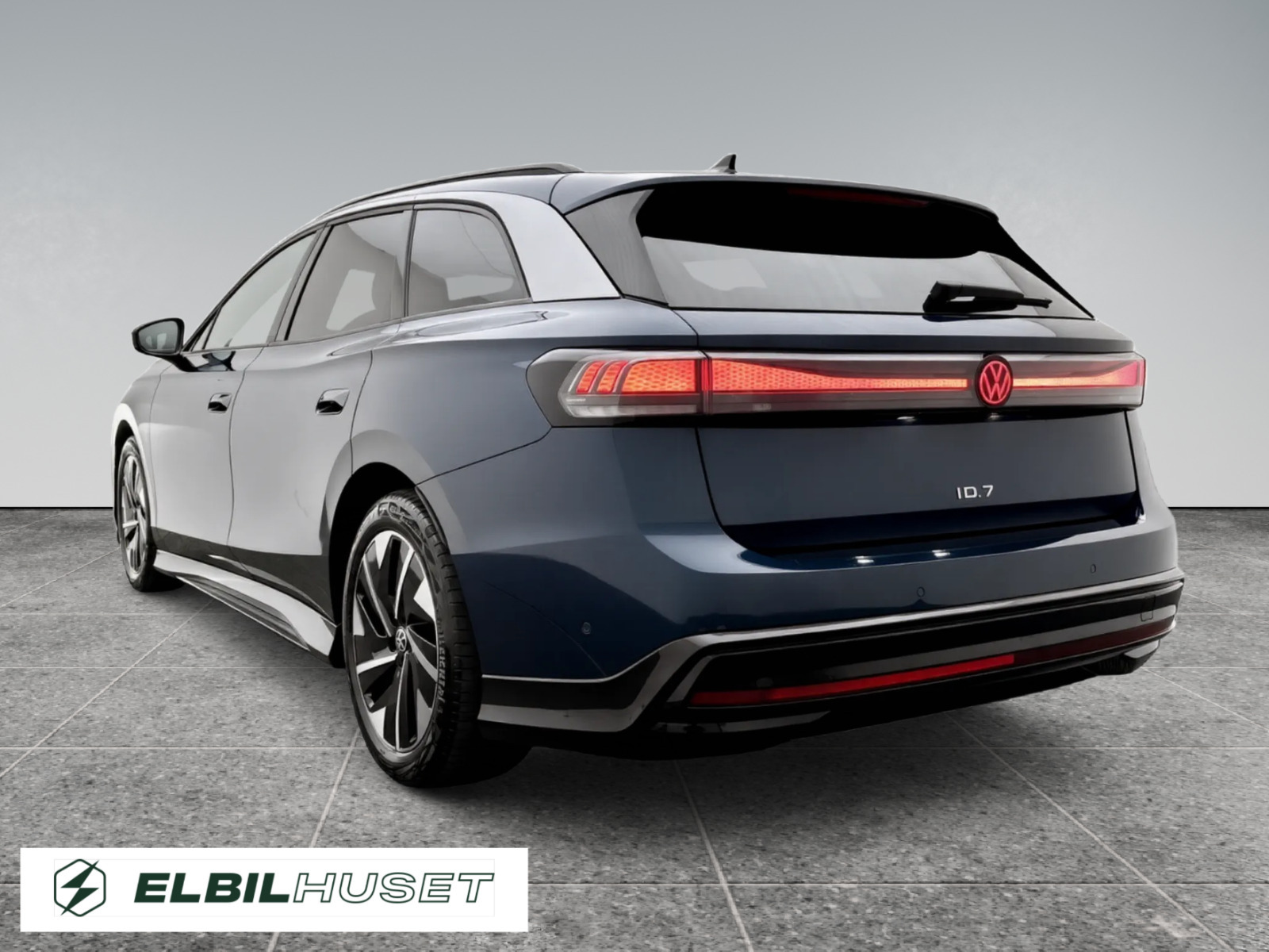 Blå VW ID.7 fra 2025