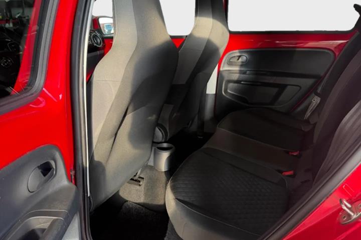 Rød Skoda Citigo fra 2019