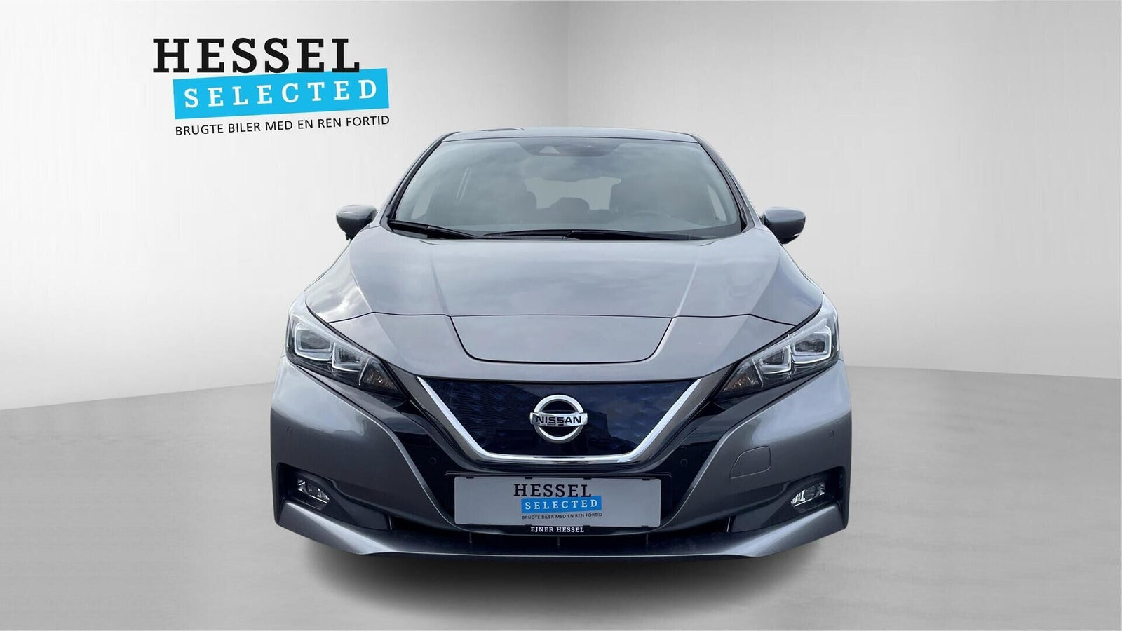 Grå Nissan Leaf fra 2022