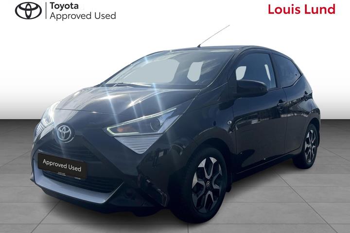 Sort Toyota Aygo fra 2020