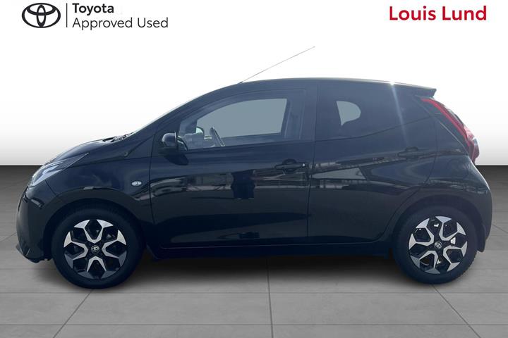 Sort Toyota Aygo fra 2020