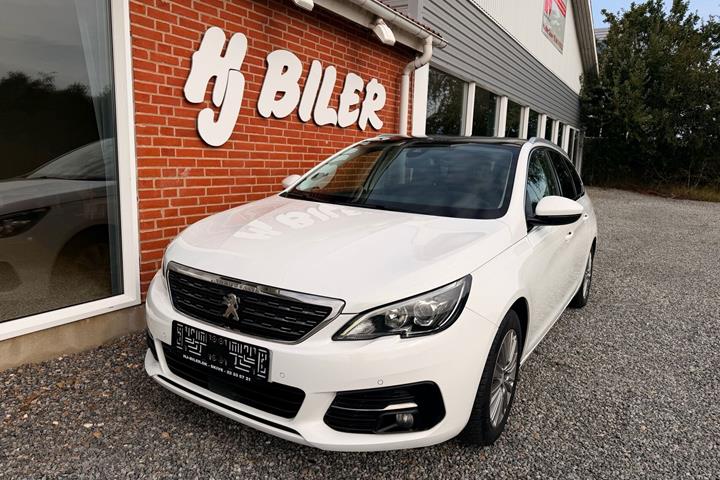 Hvid Peugeot 308 fra 2019