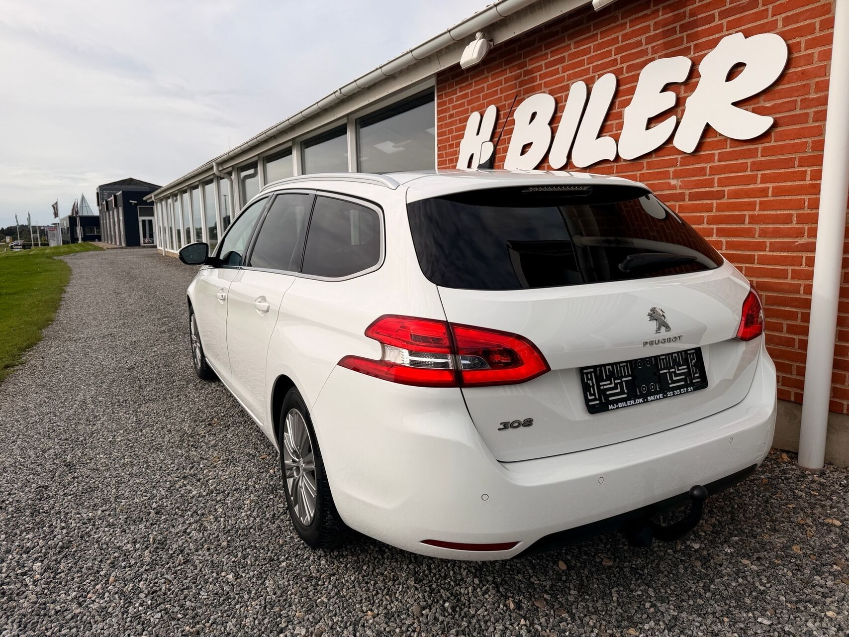 Hvid Peugeot 308 fra 2019