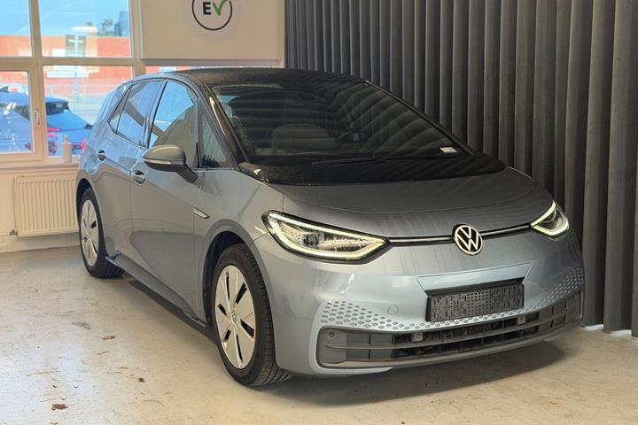 Blå VW ID.3 fra 2021