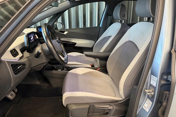 Blå VW ID.3 fra 2021