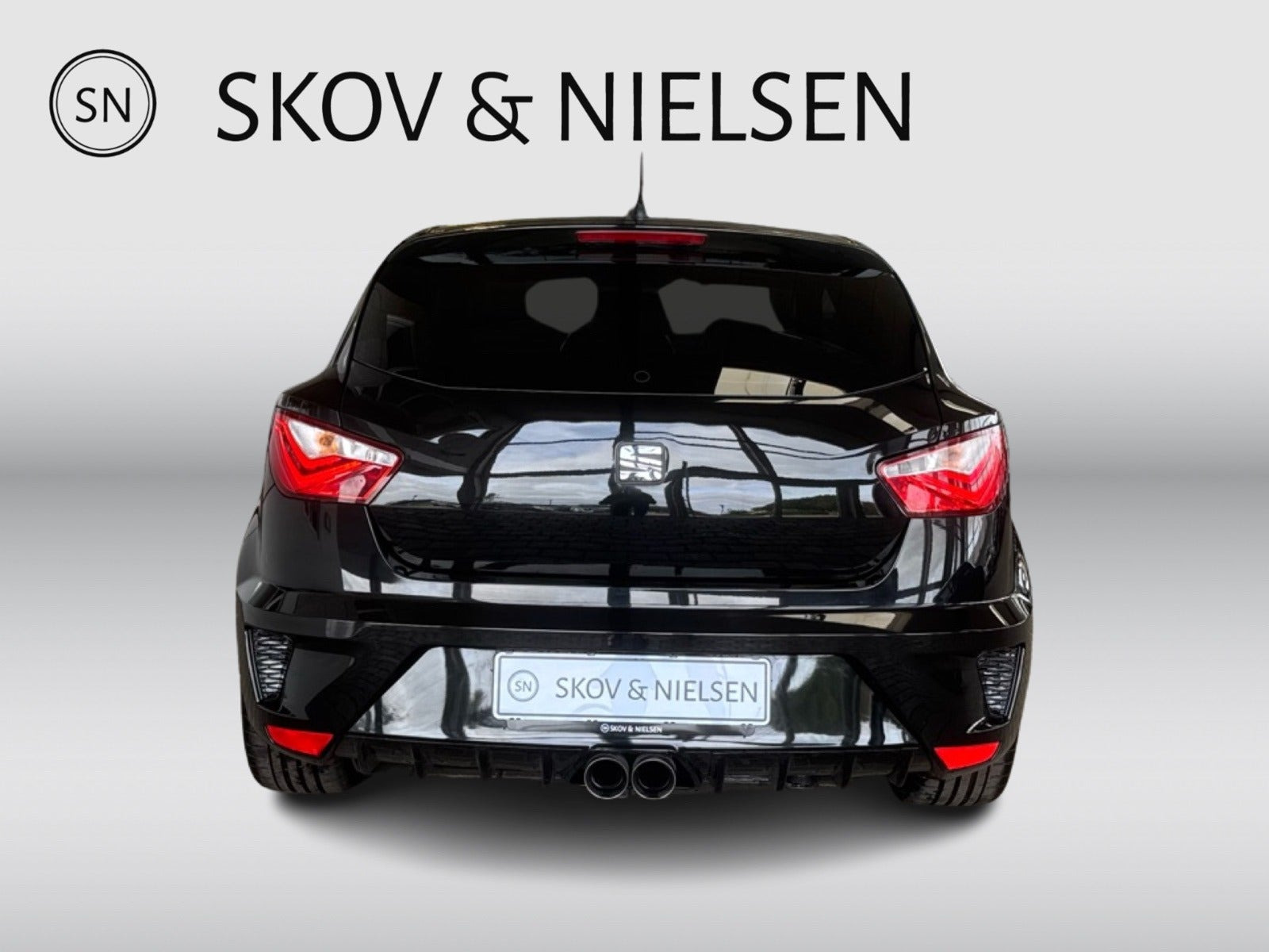 Sort Seat Ibiza fra 2017