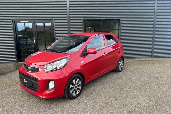 Rød Kia Picanto fra 2016