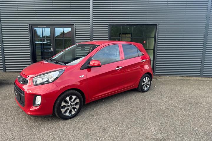 Rød Kia Picanto fra 2016