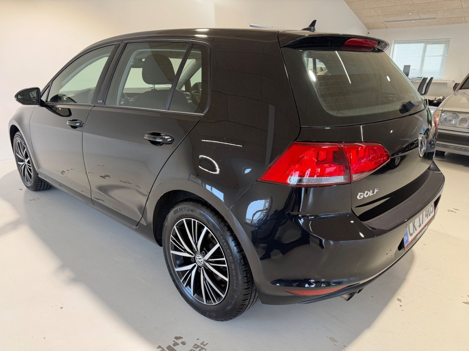 Sort VW Golf VII fra 2017