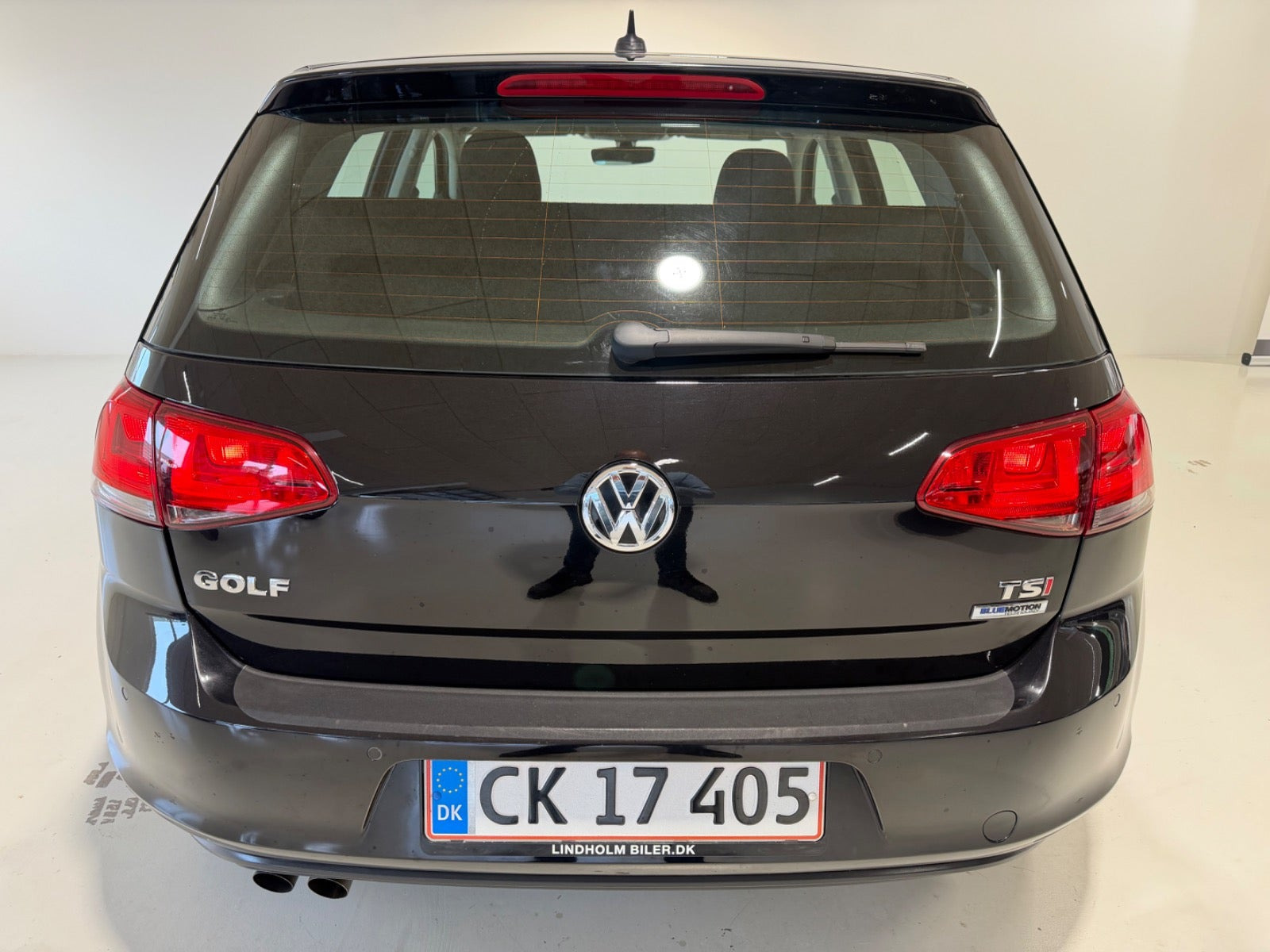 Sort VW Golf VII fra 2017