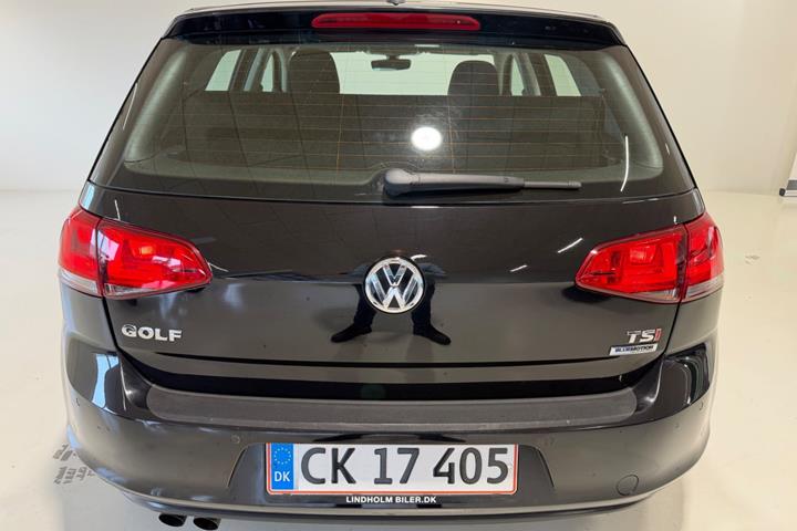 Sort VW Golf VII fra 2017