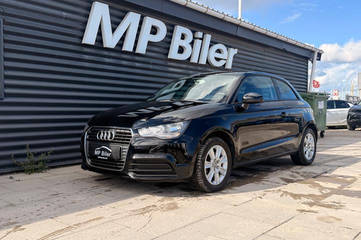Sort Audi A1 fra 2011