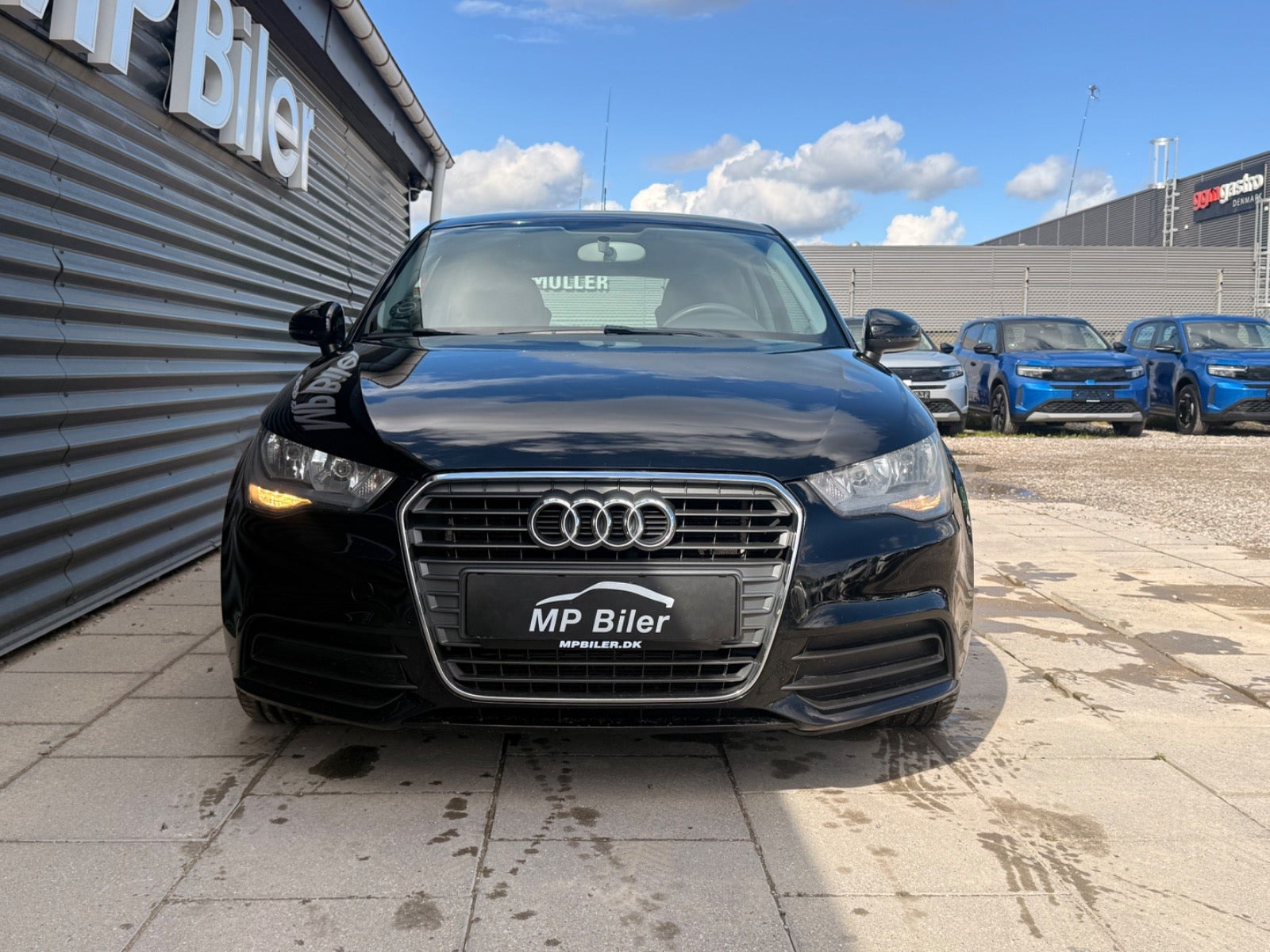 Sort Audi A1 fra 2011