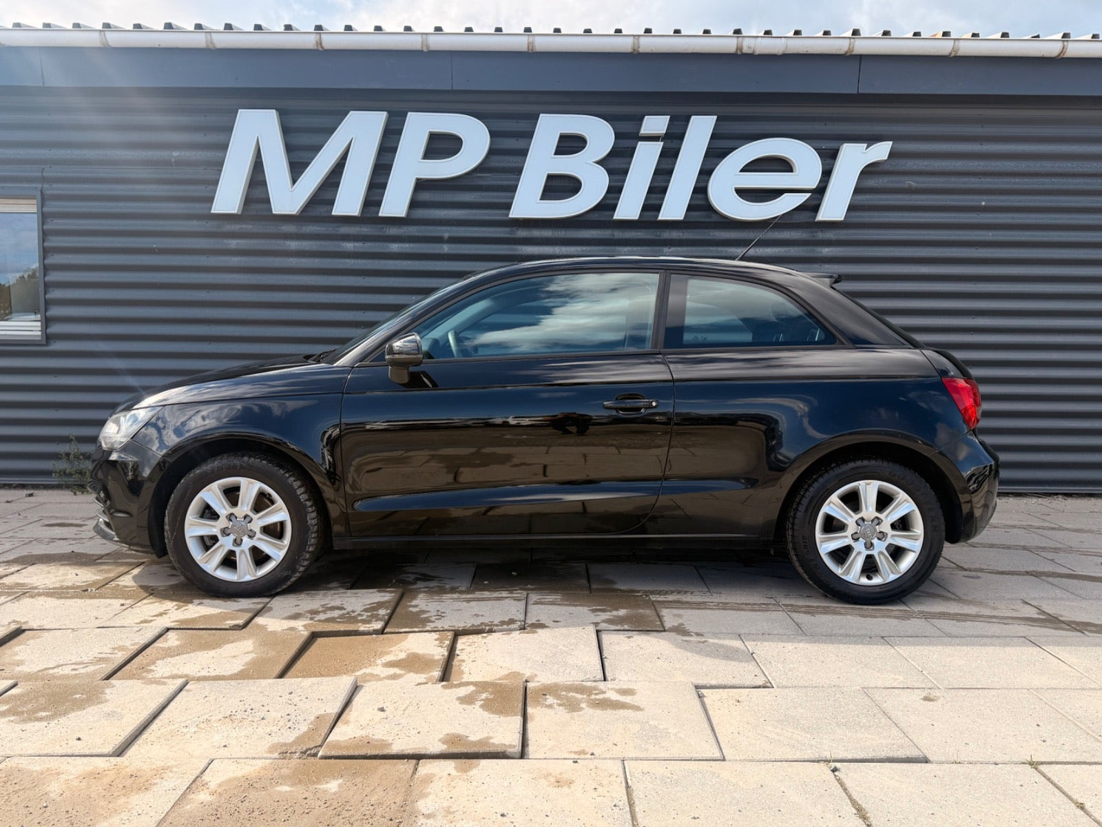 Sort Audi A1 fra 2011