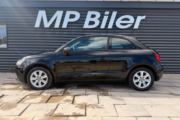 Sort Audi A1 fra 2011