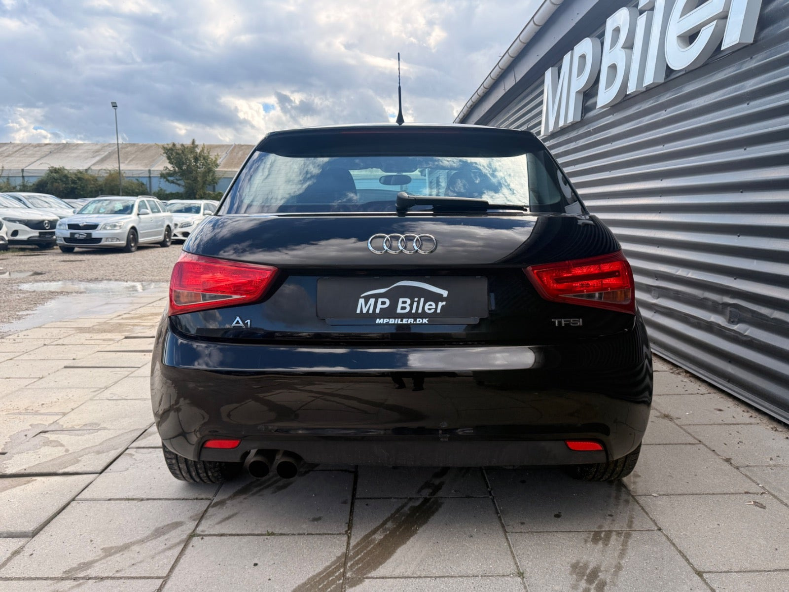 Sort Audi A1 fra 2011