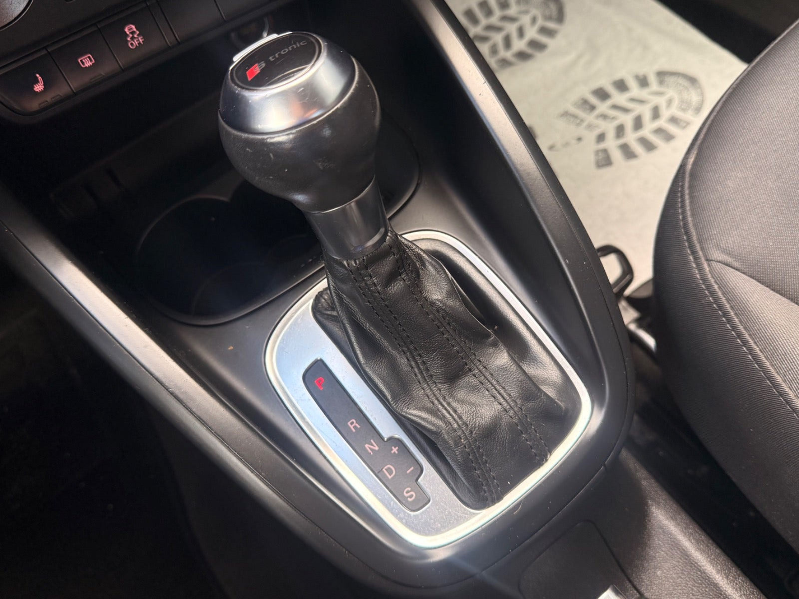 Sort Audi A1 fra 2011