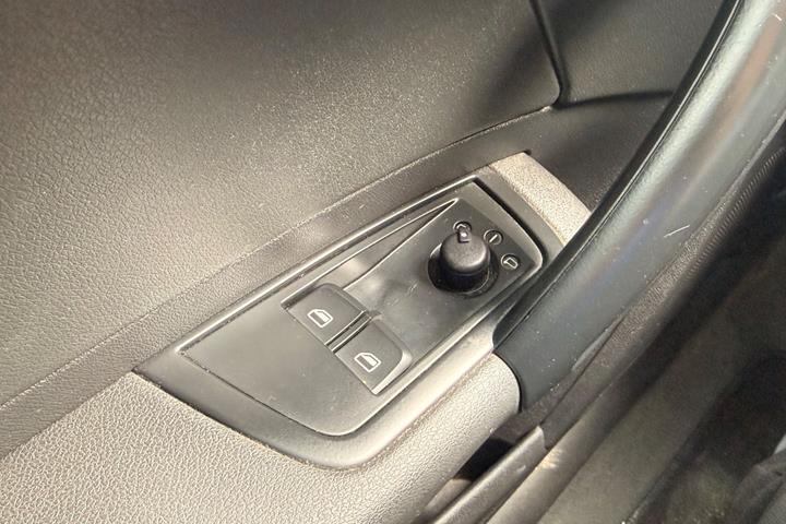 Sort Audi A1 fra 2011