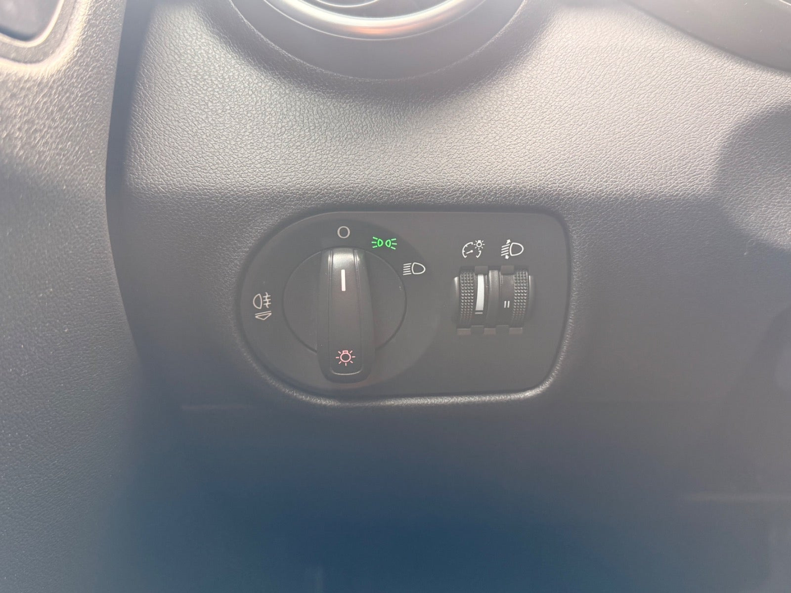 Sort Audi A1 fra 2011