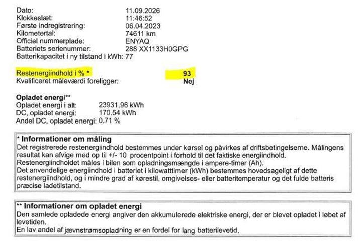 Sort Skoda Enyaq fra 2023