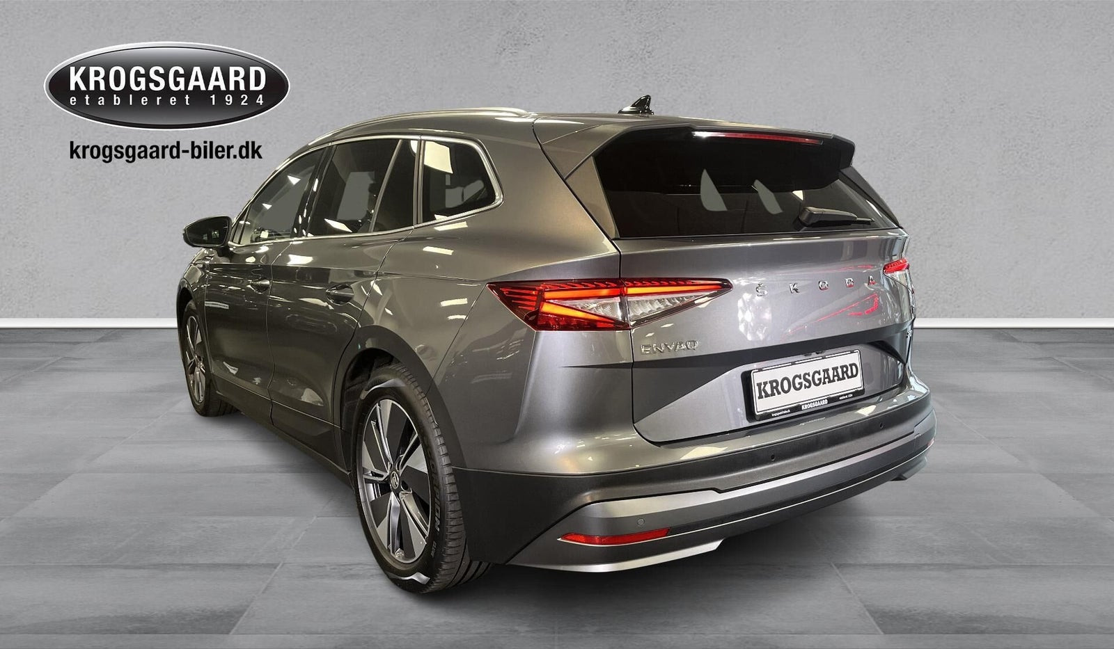 Sort Skoda Enyaq fra 2023