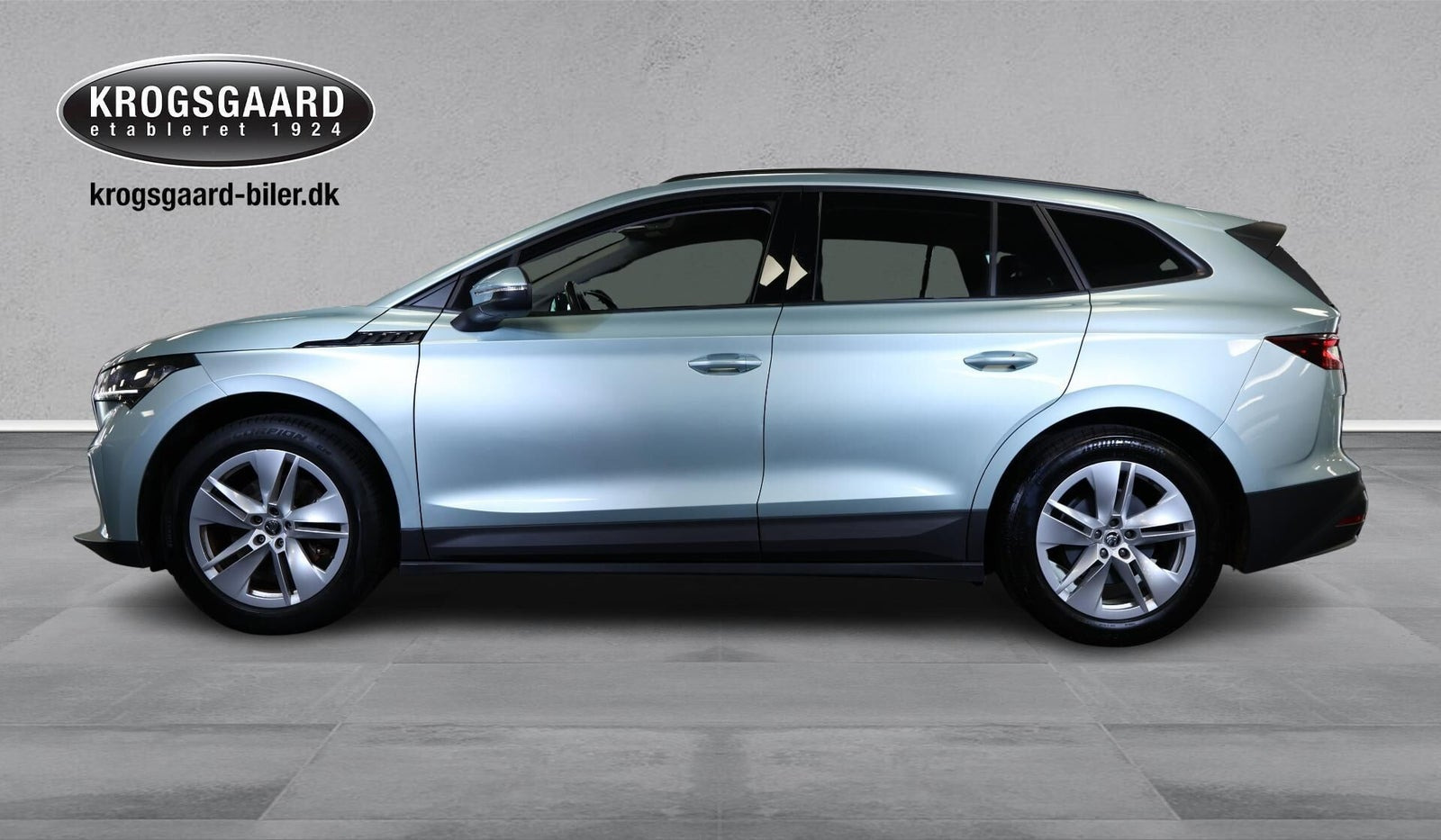 Grøn Skoda Enyaq fra 2022