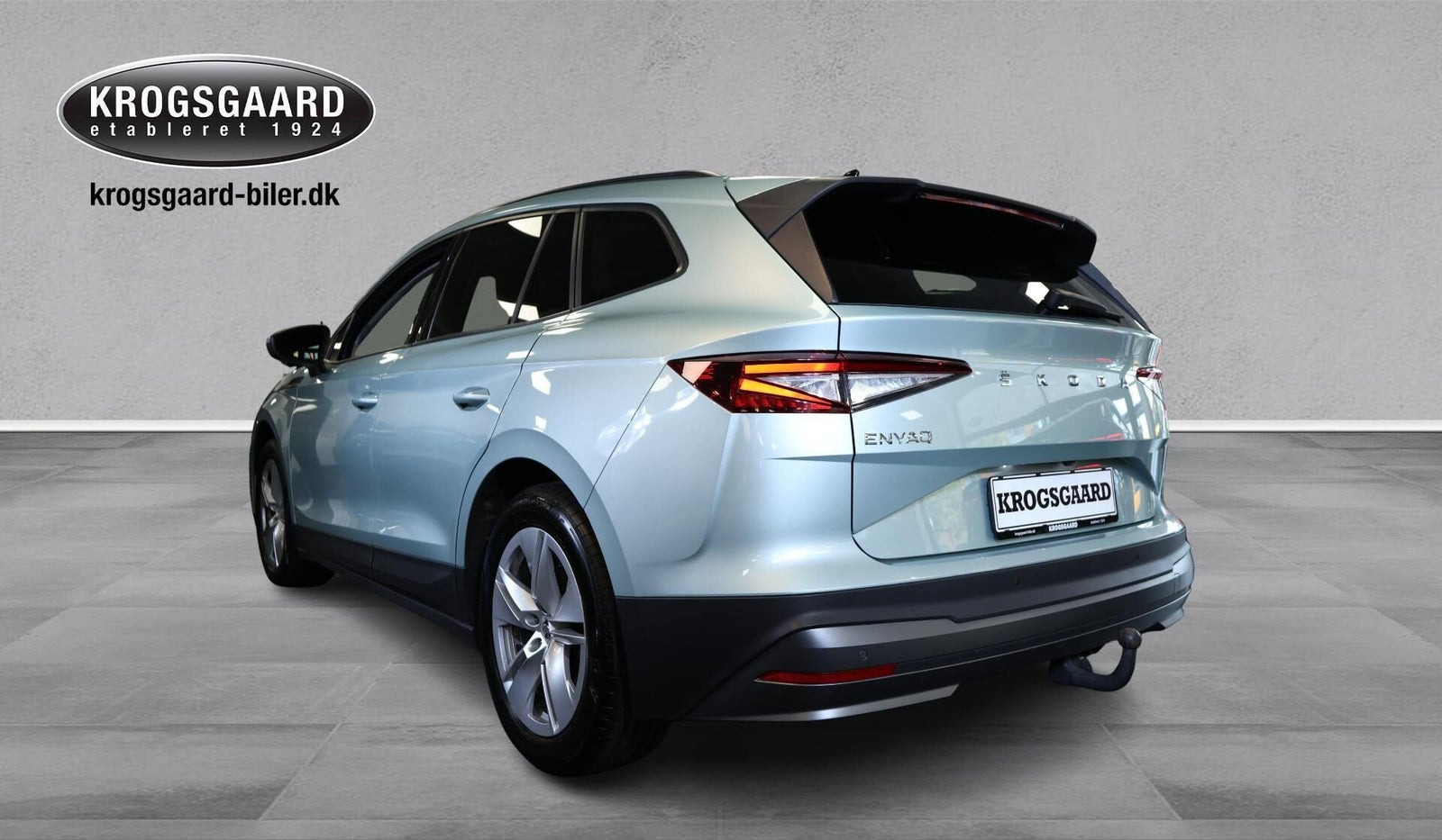 Grøn Skoda Enyaq fra 2022