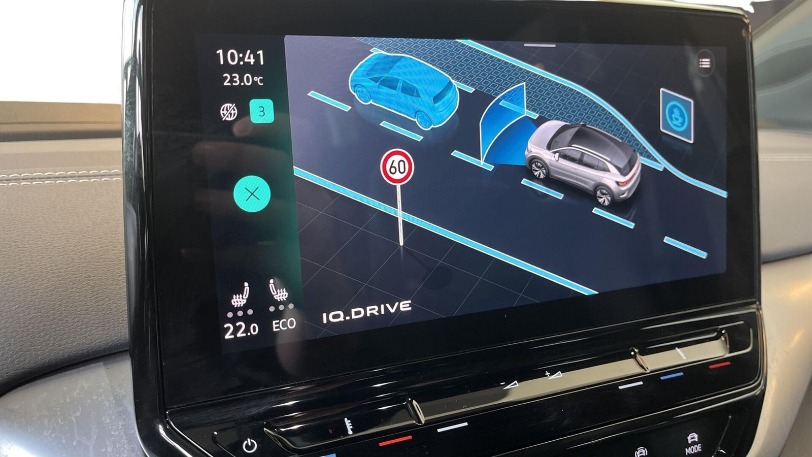 Grå VW ID.4 fra 2023
