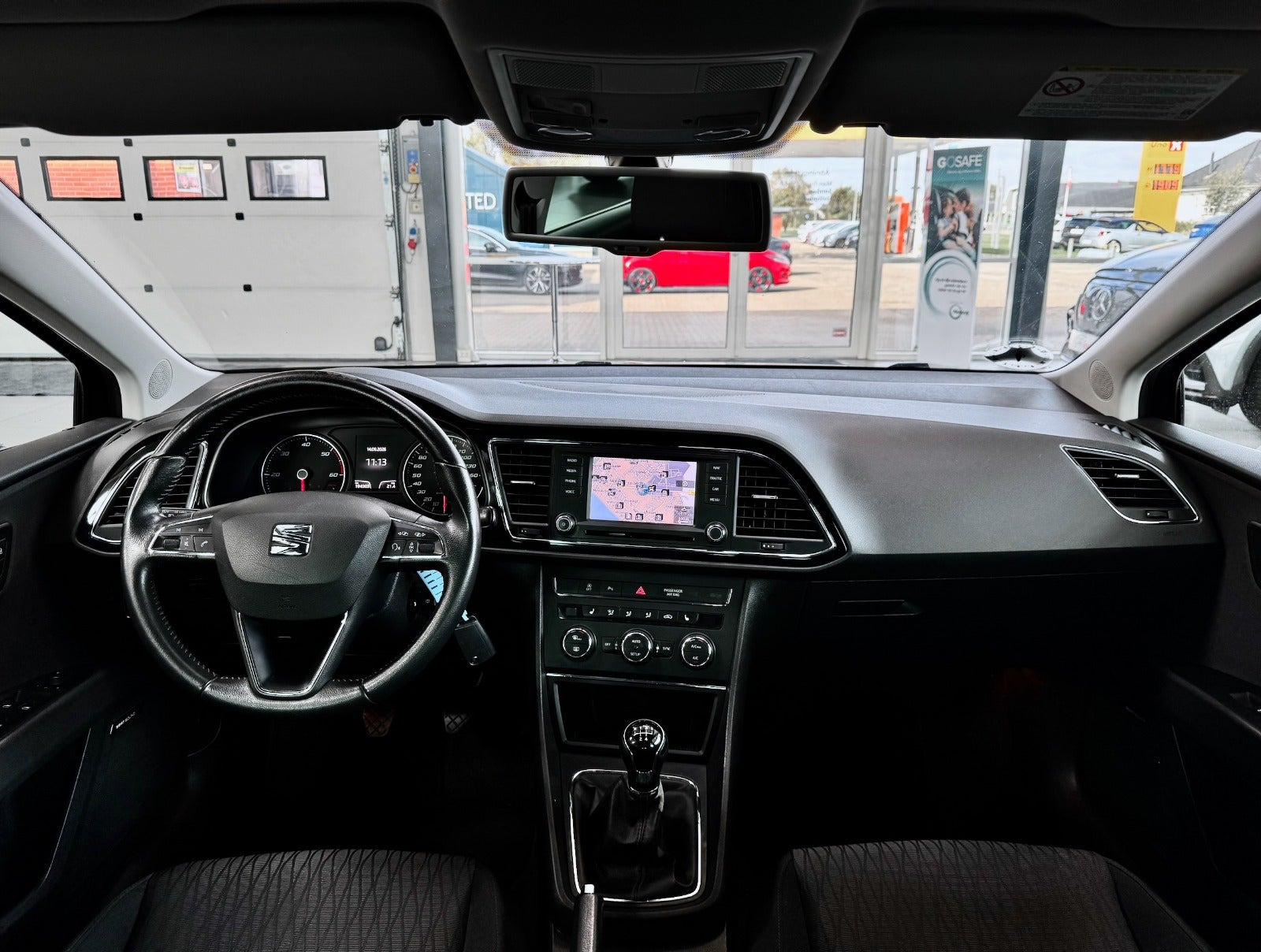 Sort Seat Leon fra 2014